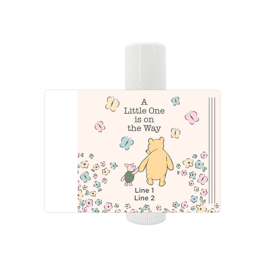 Classic Winnie the Pooh Baby Shower Favor, Lip Balm Favors, Baby Shower Boy, Baby Shower Girl