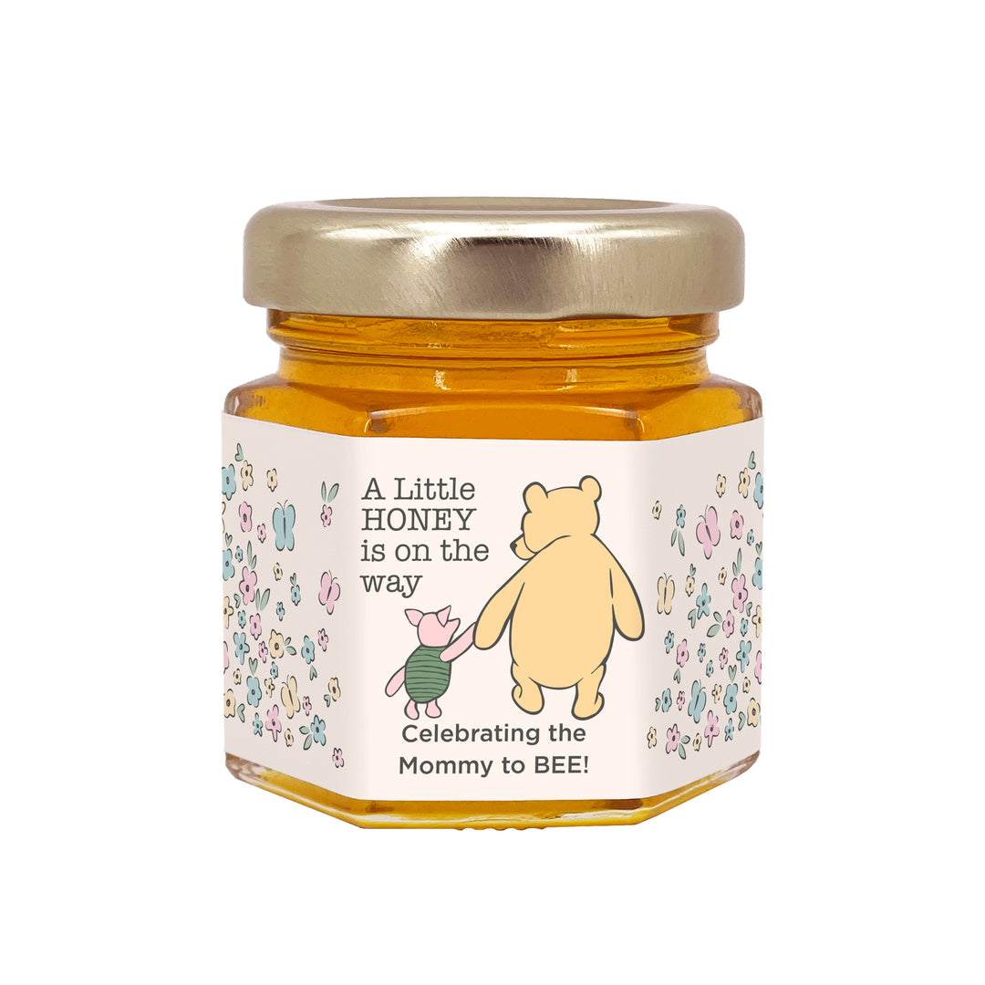 7/8, 1.5 & 3 (1 YD) Winnie The Pooh Grosgrain Ribbon Piglet Honey Jar Pooh  Bear