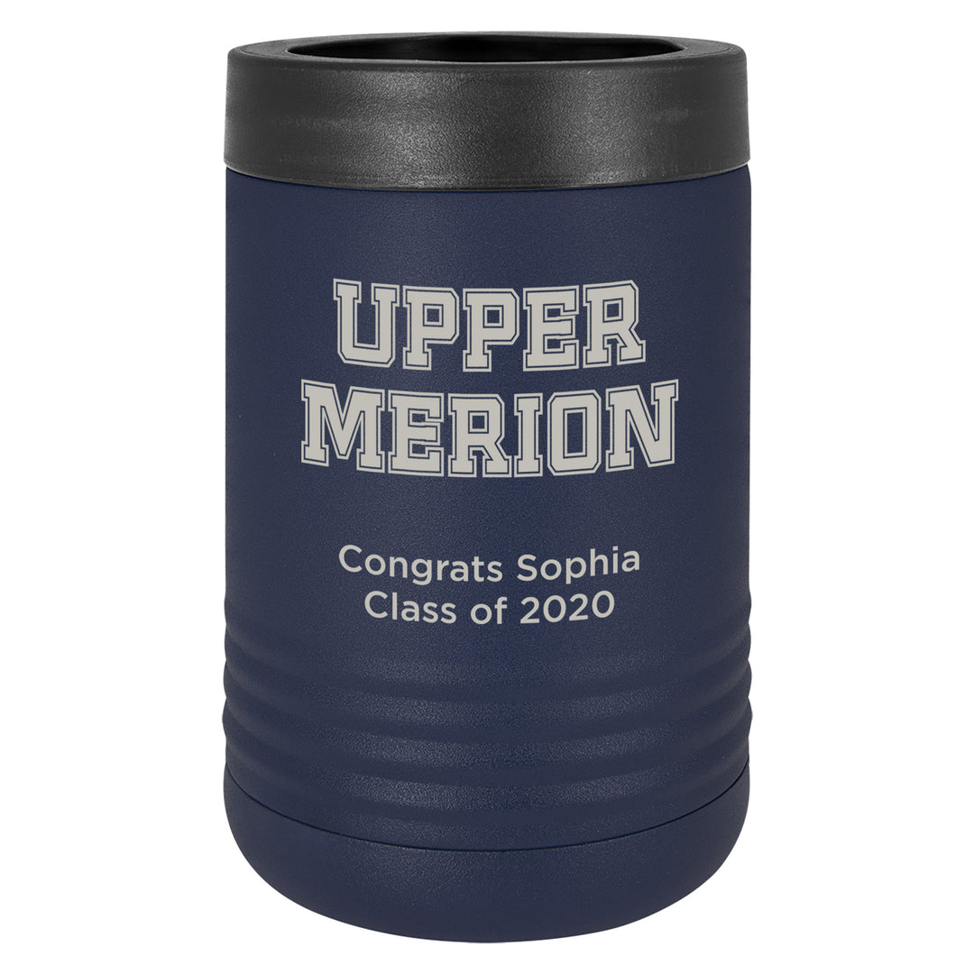 Upper Merion SD Stainless Steel Navy Blue Vacuum Insulated Beverage Holder